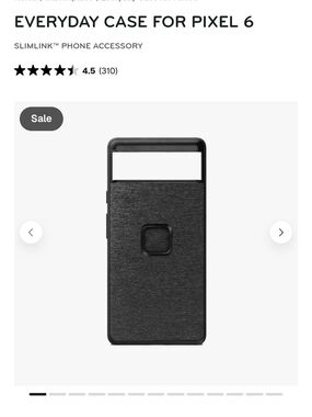 Peak Design Everyday Case for Pixel 6 — Black